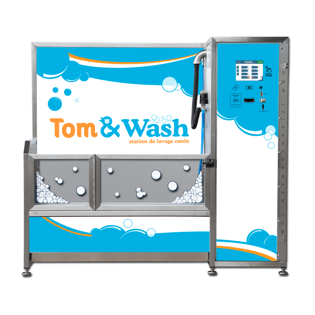 Visuel personnalisation Dogwash Tom and Wash