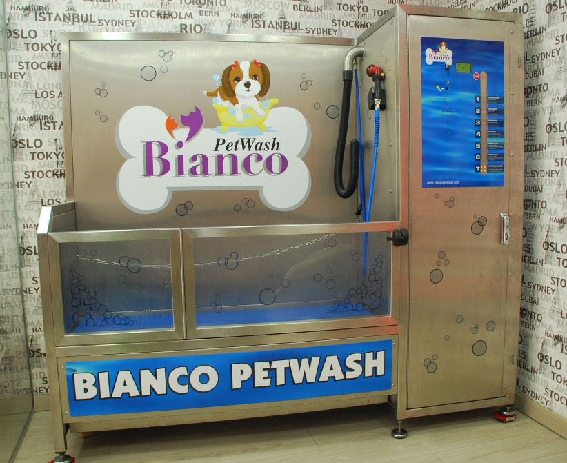 Dogwash chez Bianco Petwash