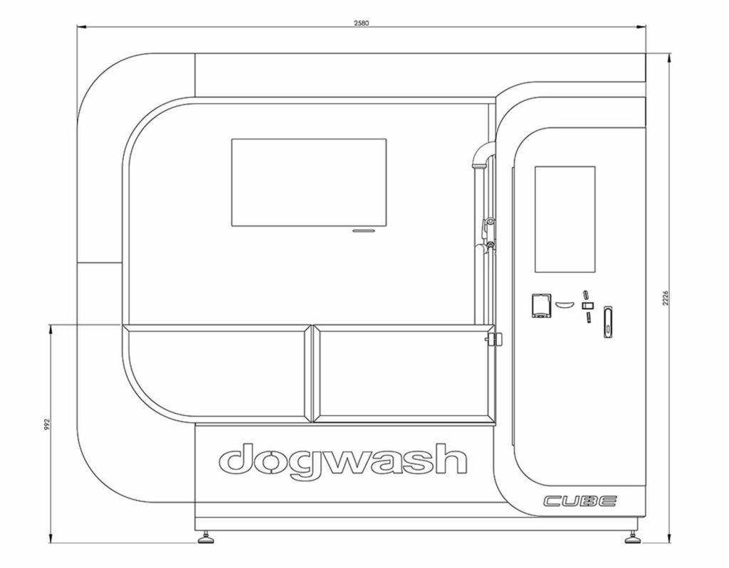 Dimensions-Dog-Wash-Cube