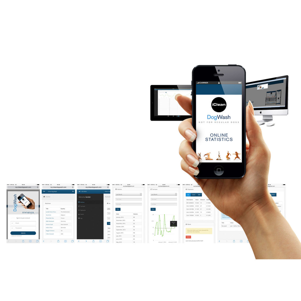 Application Mobiles pour Dogwash