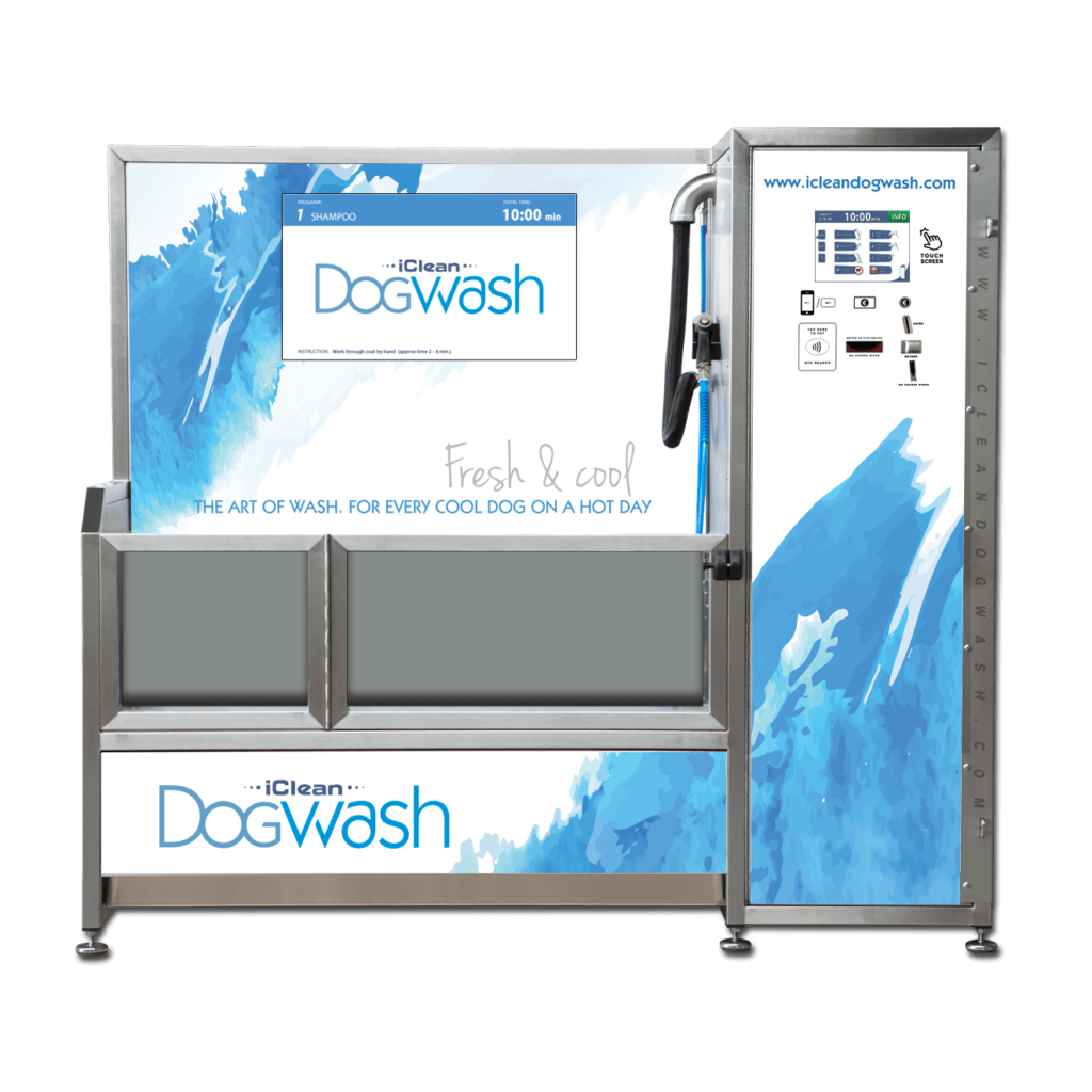 Visuel personnalisation Iclean Dogwash