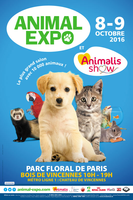Dogwash au salon Animal Expo les 8 et 9 octobre 2016